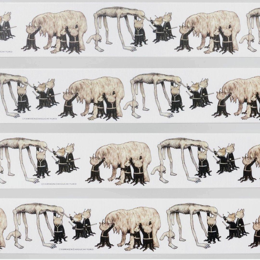 m*♪様 ヒグチユウコ ボリス雑貨店 PPテープ 養生テープ マスキングテープ