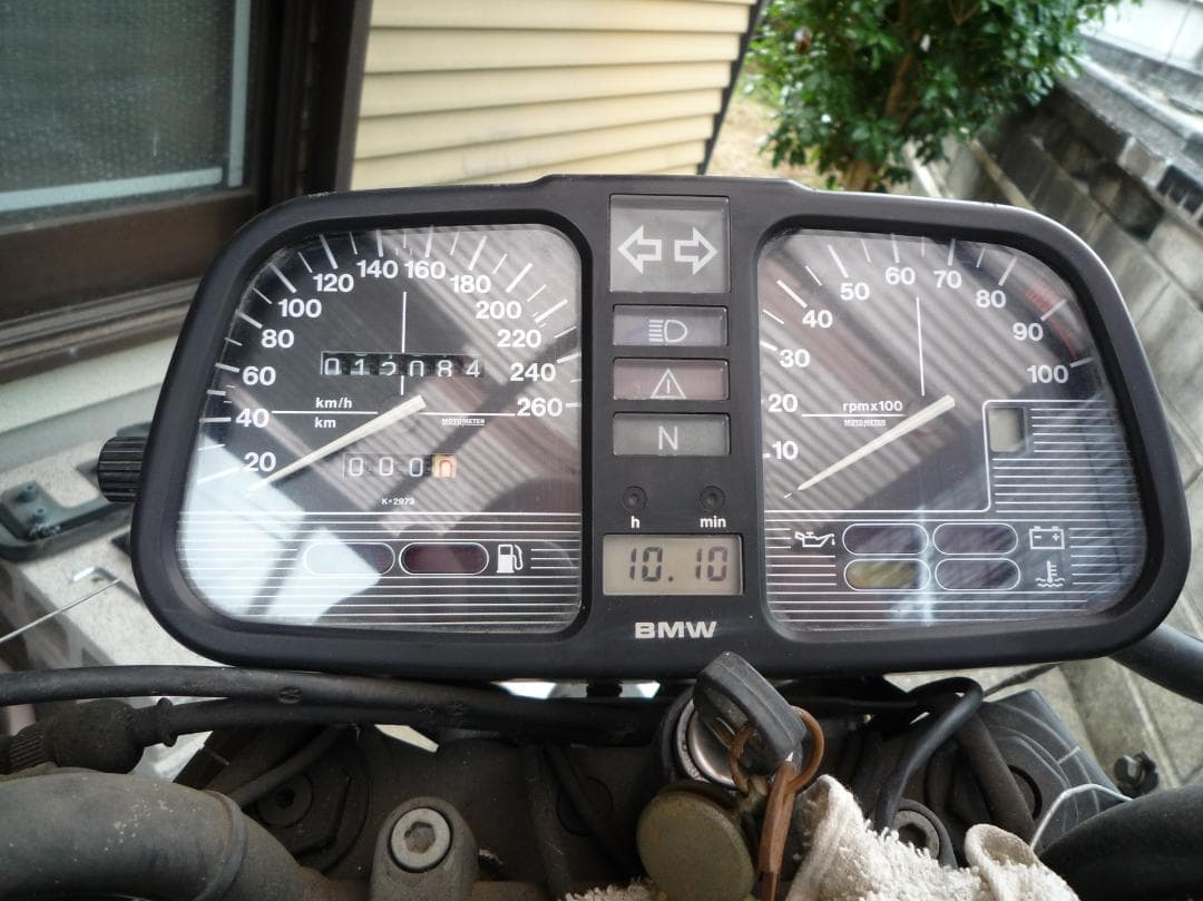 BMW K100RS 純正メーターAssy、綺麗、スピードメーター、タコメーター