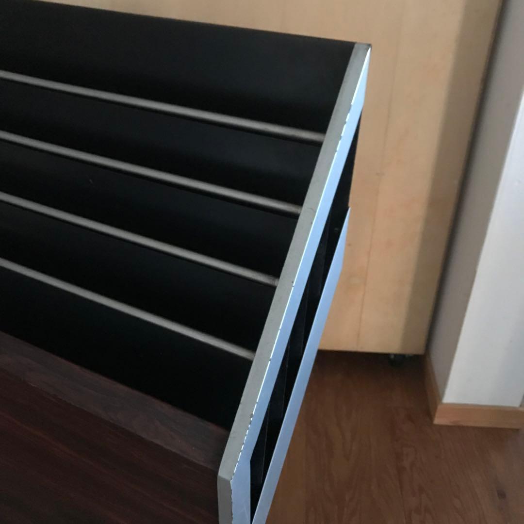 UCHIDA マガジンラックキャスター付 レトロモダン d&department