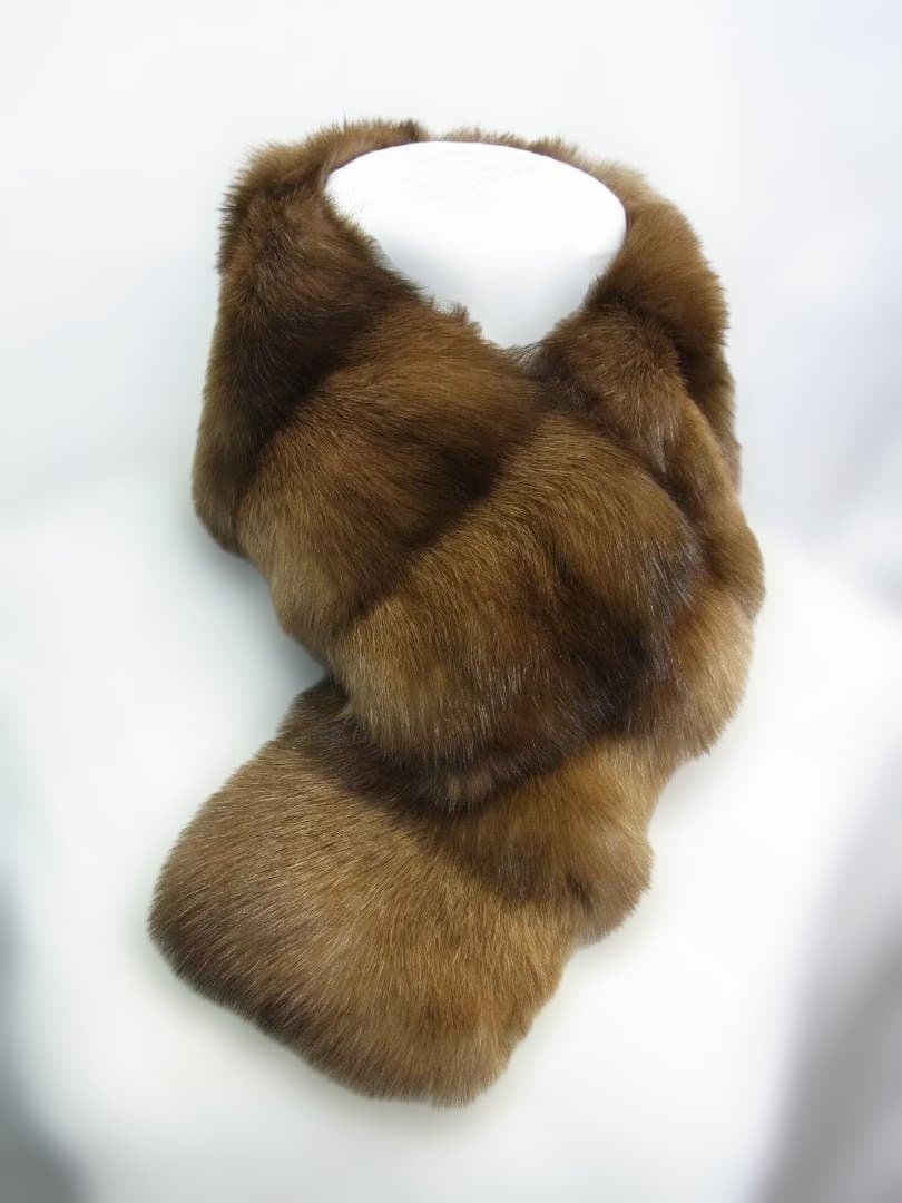 〇〇ロシアンセーブルマフラー（新品）〇〇