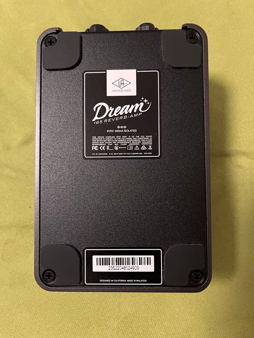Dream65 Reverb Amp ギターエフェクター