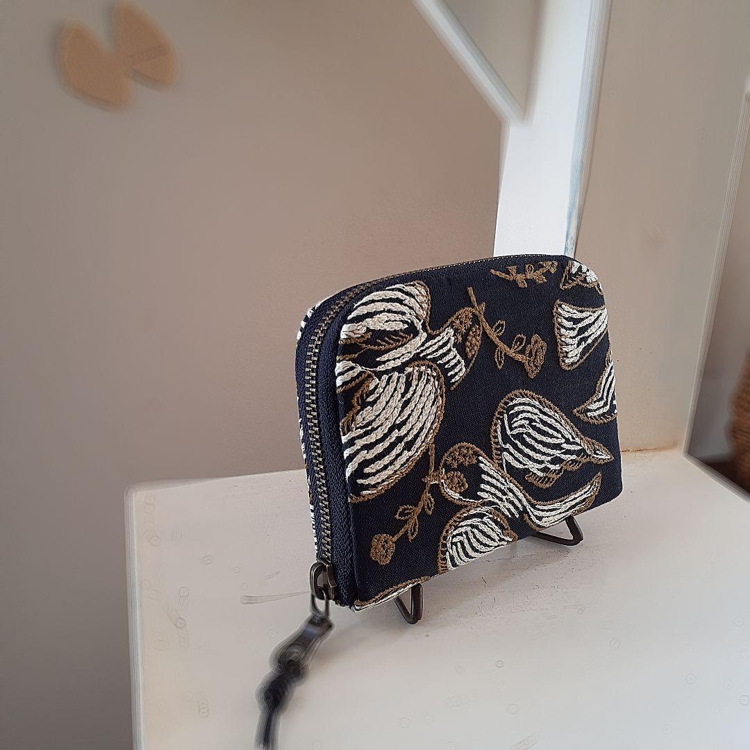 【専用】following day◆布製ハーフウォレット