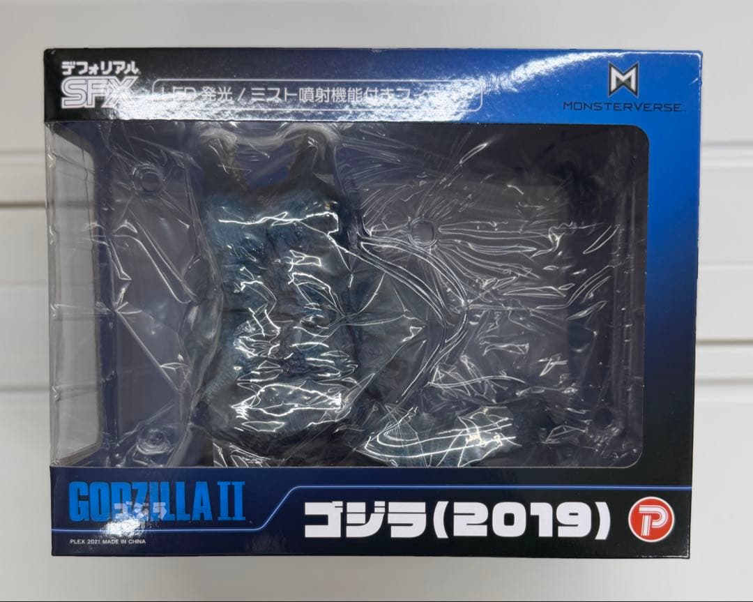 新品 デフォリアルSFX ゴジラ（2019） LED発光ミスト噴射