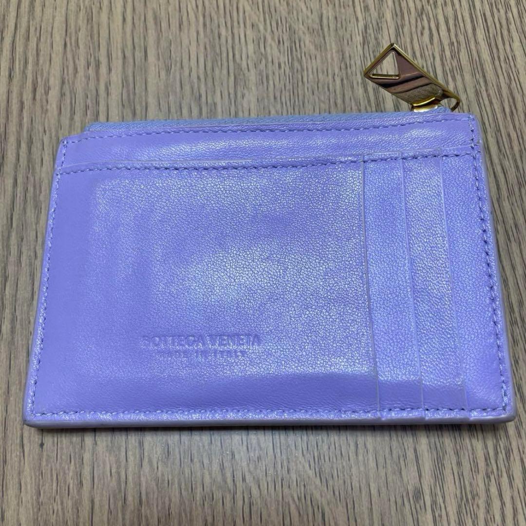 ボッテガヴェネタイントレチャート カセット ファスナーカードケース