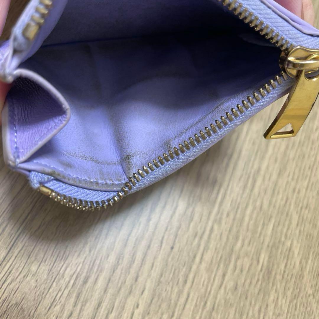 ボッテガヴェネタイントレチャート カセット ファスナーカードケース