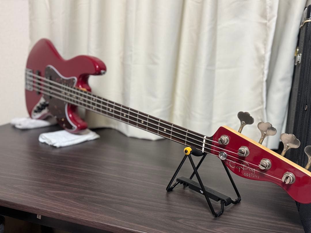 【あいこ】SGcrafts Top dog ジャズベース【弦交換セット