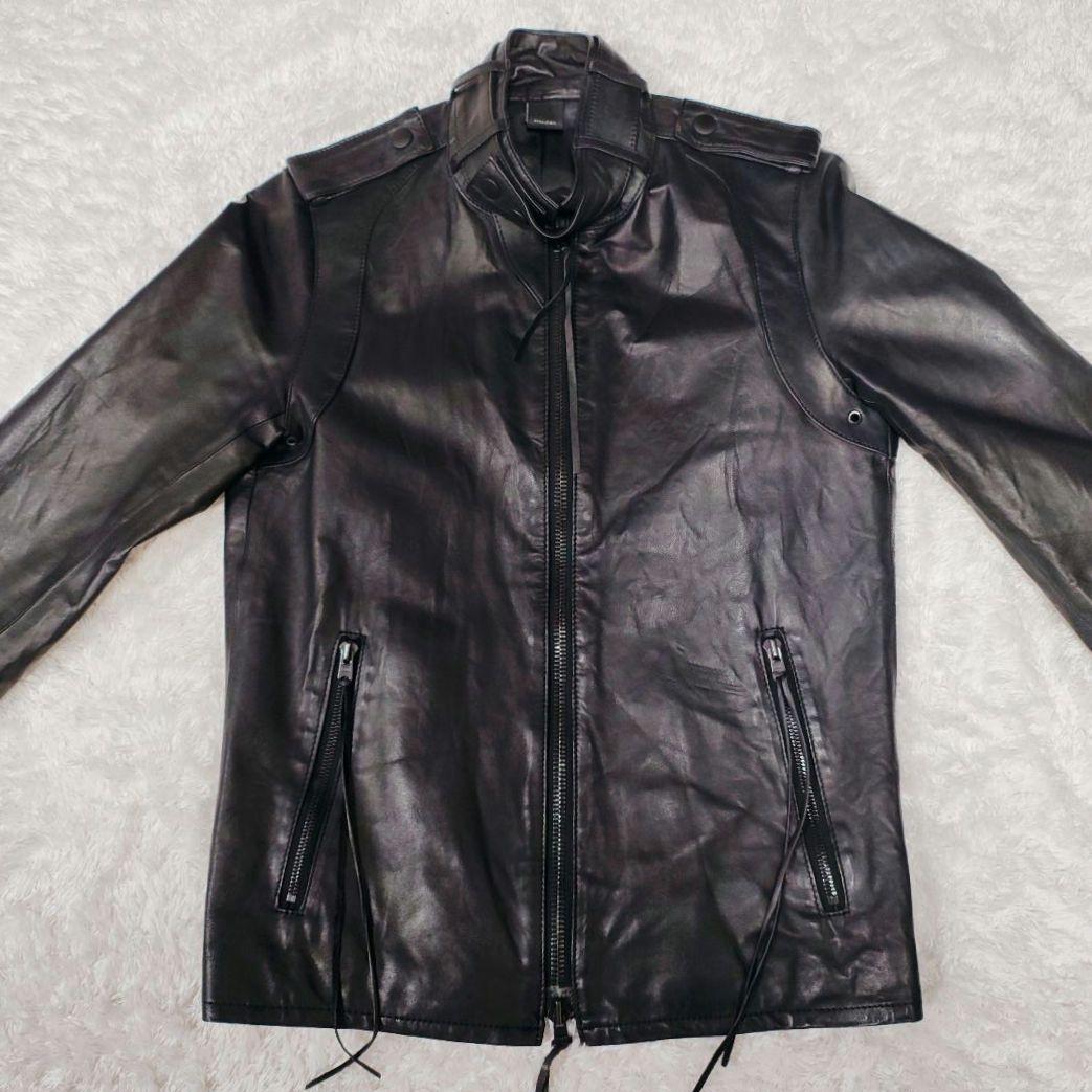 【希少!!ホースハイド】 PLEDGE シングルライダース 馬革