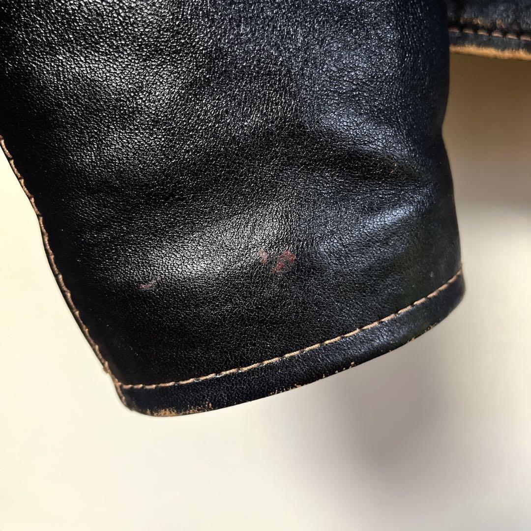 【1/4までの限定価格】フラットヘッド／ホースハイドシングルライダースジャケット