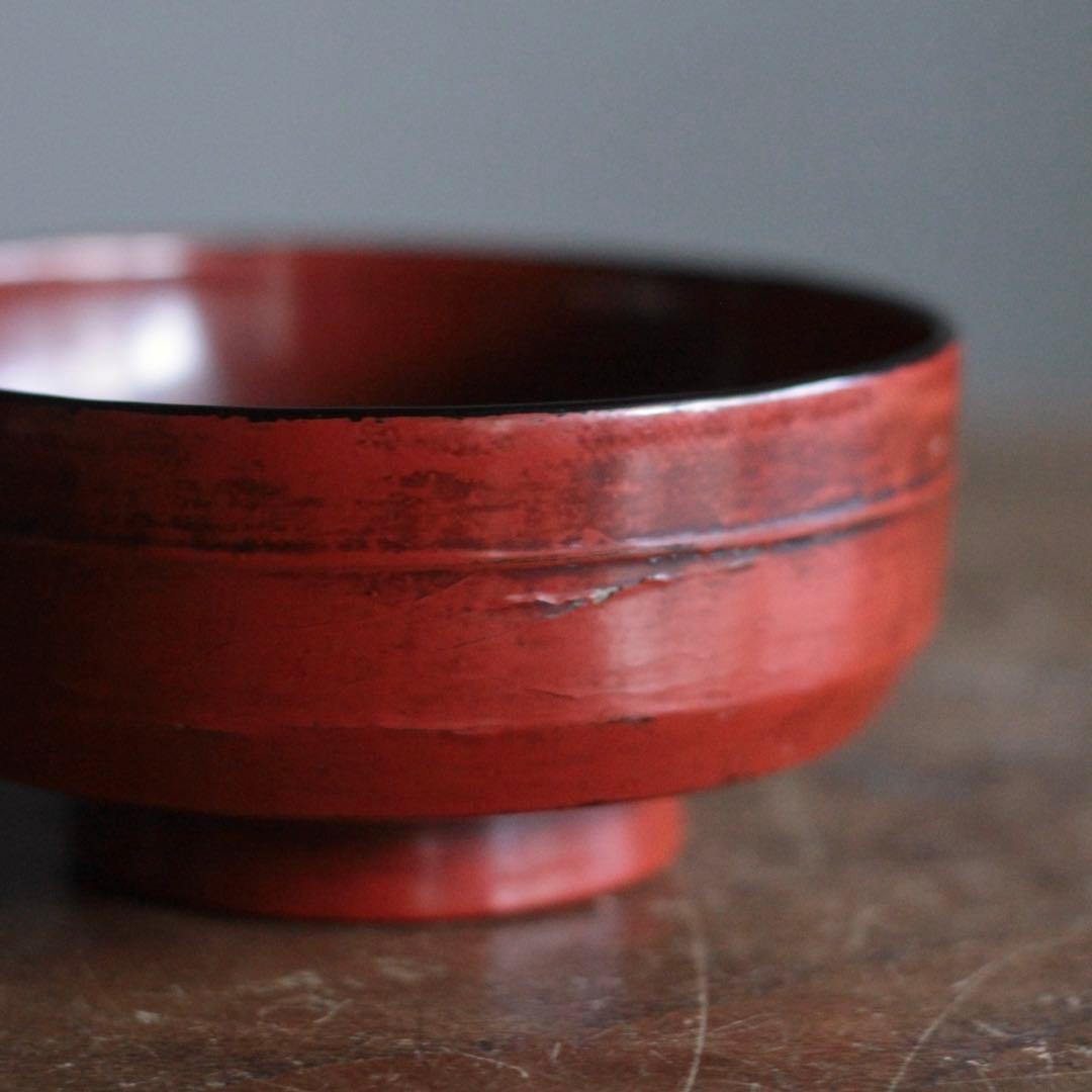 根来 胴紐椀 根来椀 豆子形椀 古美術 古道具 アンティーク