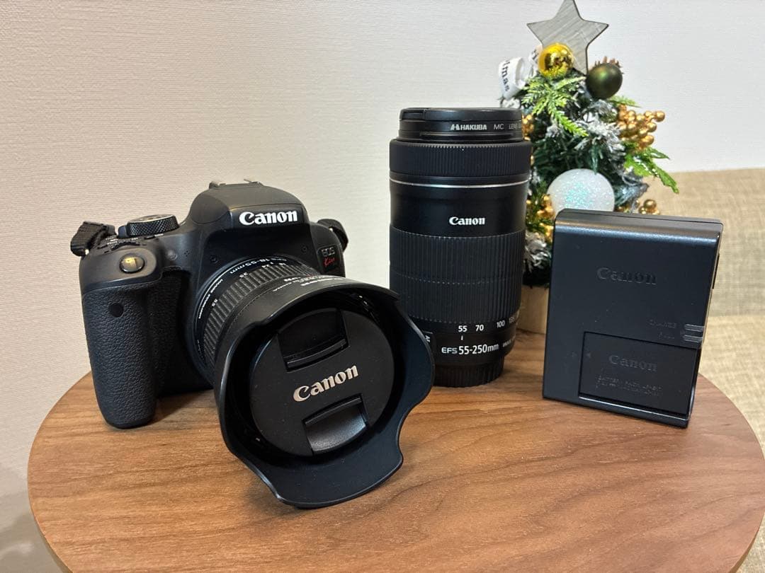 Canon EOS Kiss X9i ズームレンズセット【有料フード・カバー付】