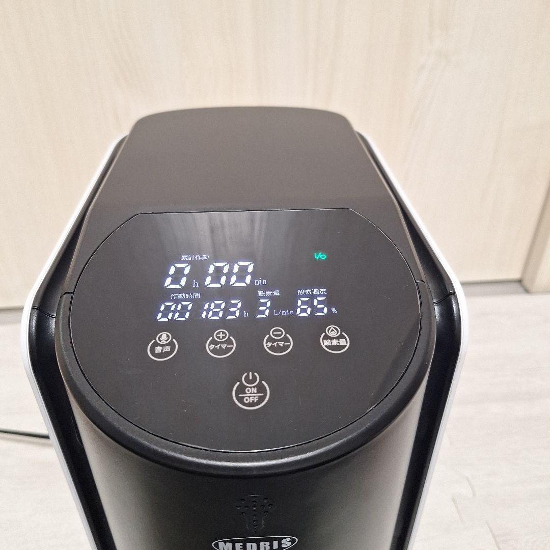 MEDRIS 家庭用酸素発生器 JY-102W 日本語説明書付き 使用183時間