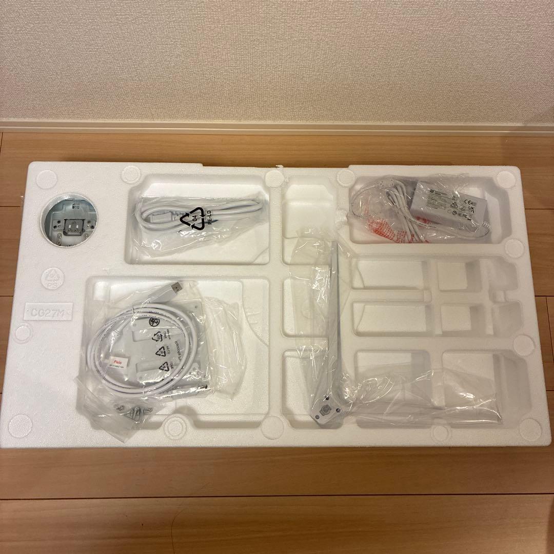 【新品未使用】Pixio PX27U Wave White 27インチ 4K