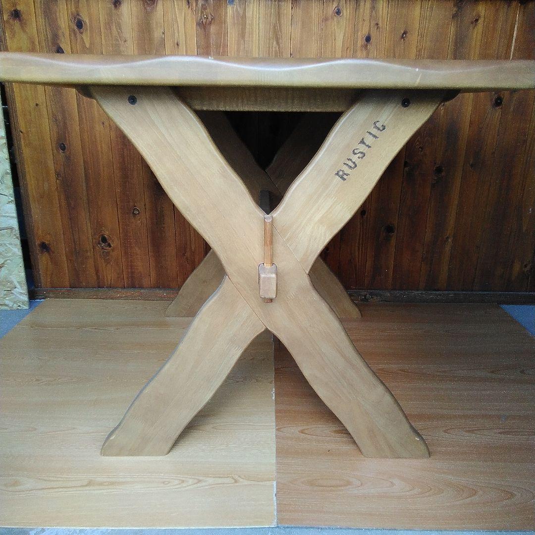 カリモク家具　テーブル　RUSTIC 　ルスティック　レトロヴィンテージ