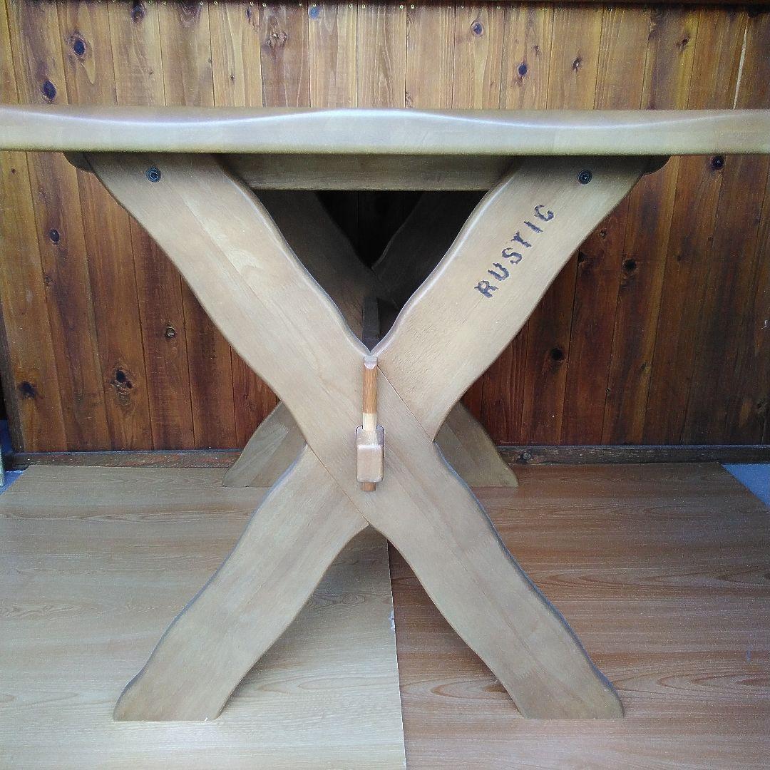 カリモク家具　テーブル　RUSTIC 　ルスティック　レトロヴィンテージ