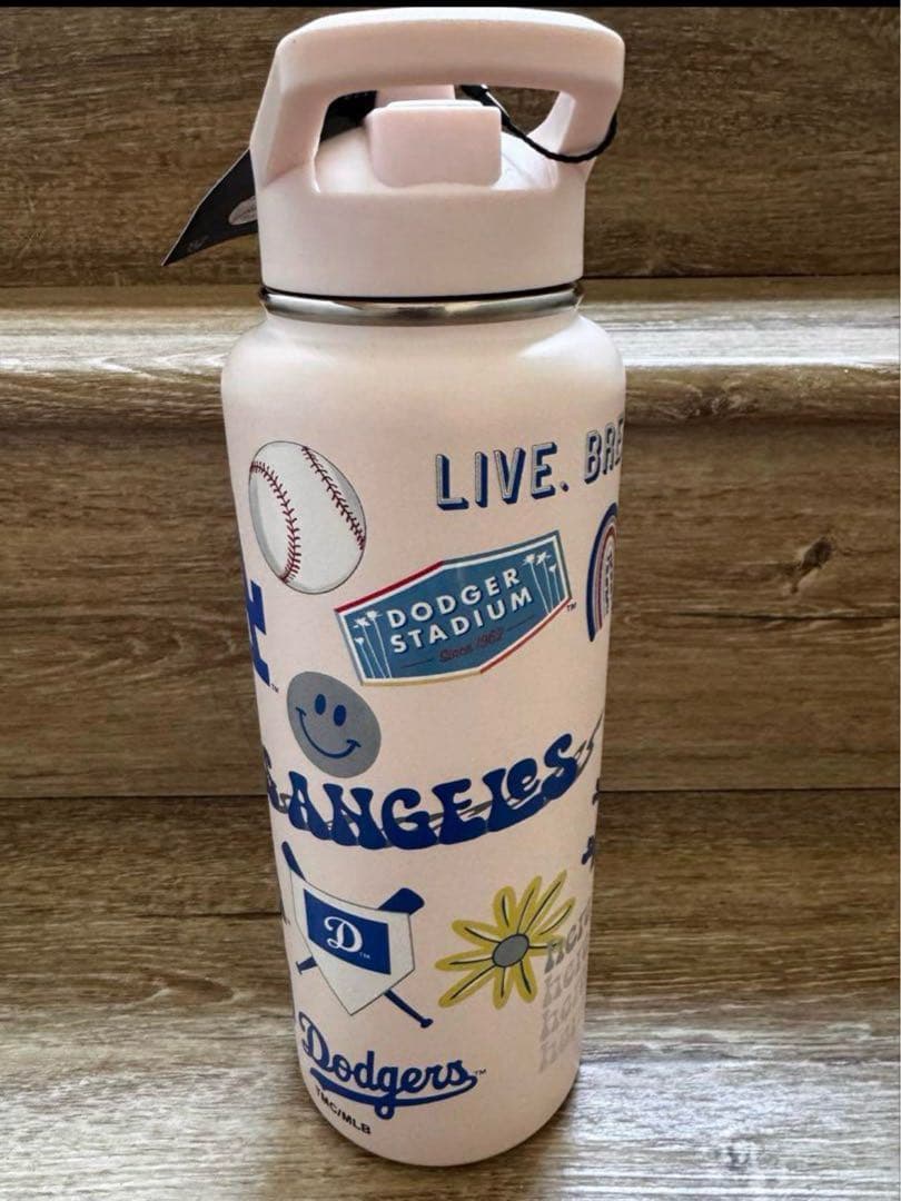ロサンゼルス　ドジャース　ステンレス　ボトル　水筒　米国購入　新品