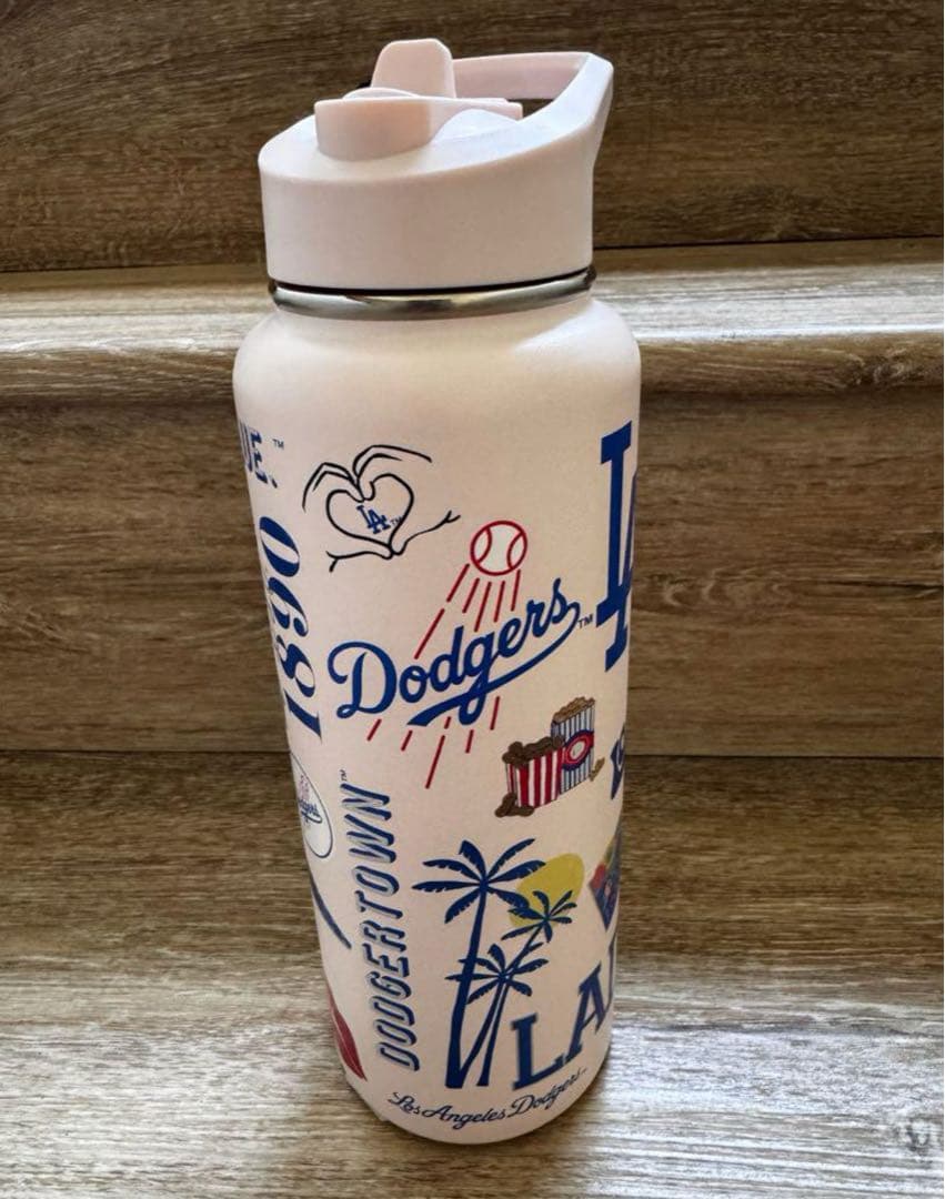 ロサンゼルス　ドジャース　ステンレス　ボトル　水筒　米国購入　新品