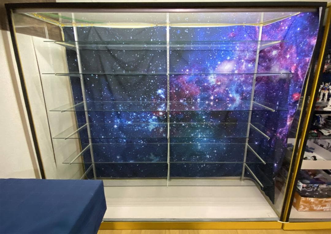 フィギュア玩具おもちゃ屋 陳列用ガラスショーケースB 182cm×158cm