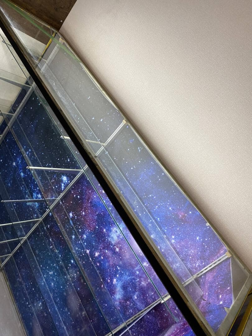 フィギュア玩具おもちゃ屋 陳列用ガラスショーケースB 182cm×158cm