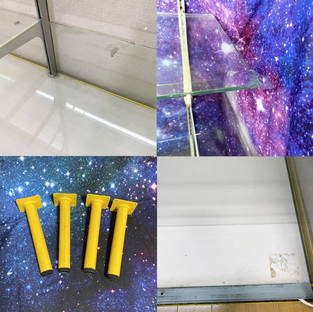 フィギュア玩具おもちゃ屋 陳列用ガラスショーケースB 182cm×158cm