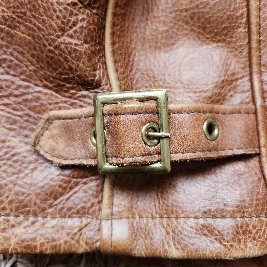 Schott シングルライダース643 ナバホブラウン サイズ38