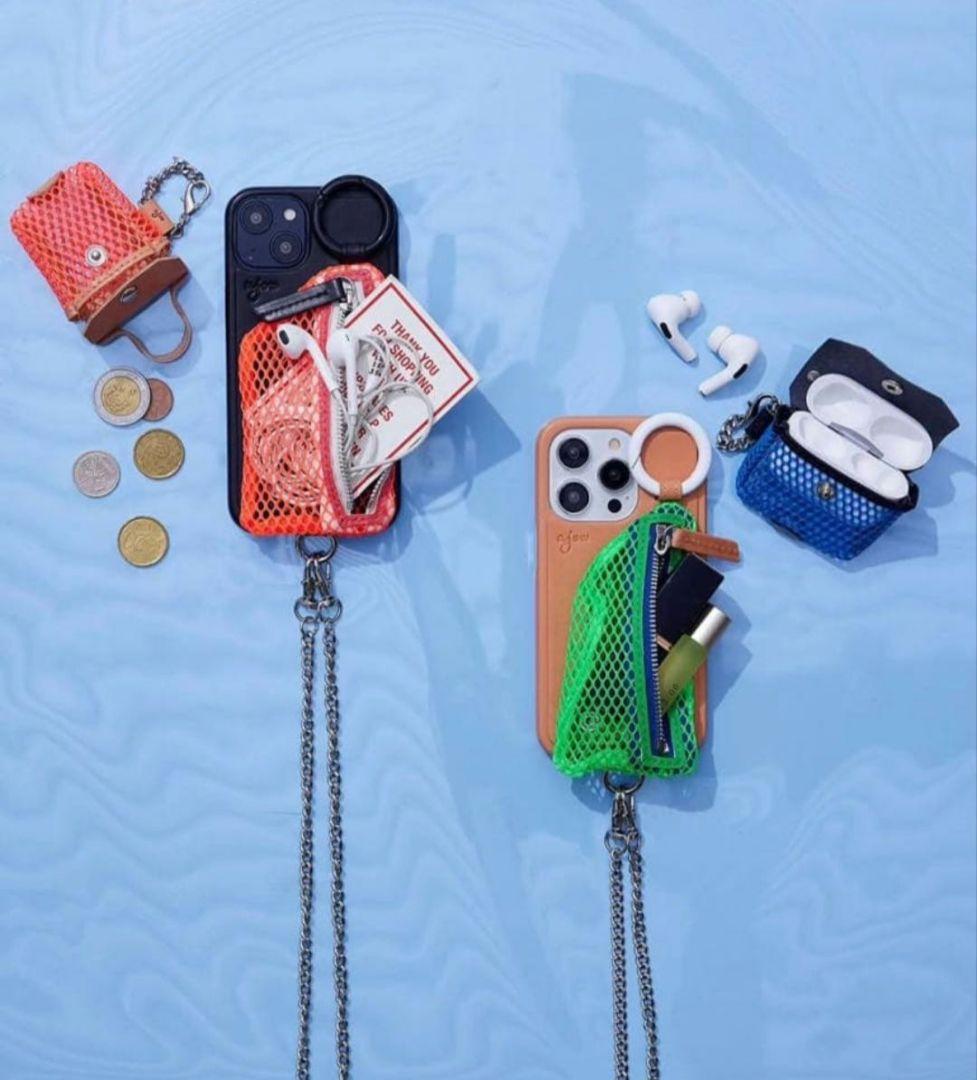 新品未使用　ajew mesh iPhone13pro /black