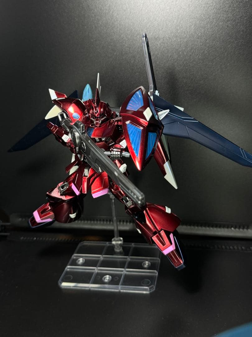 HGゲルググメナース　組み立て済み【キャンディ塗装】