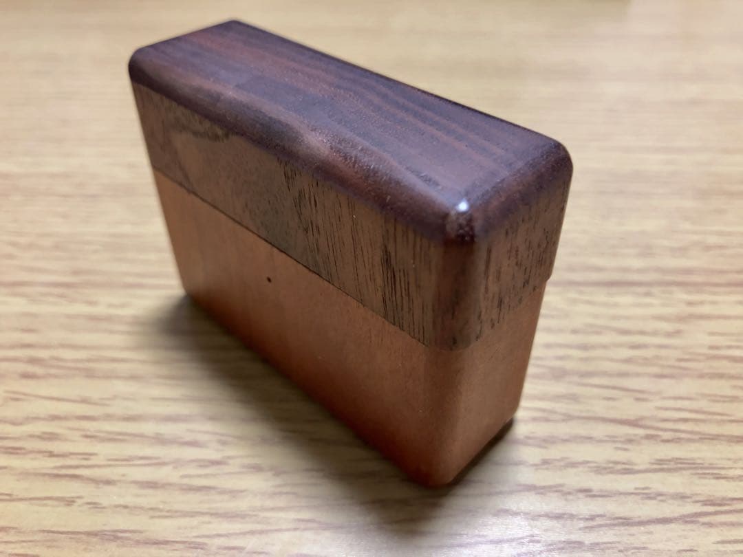 元STU48今村美月 直筆メッセージ入り AirPods Pro 木製ケース