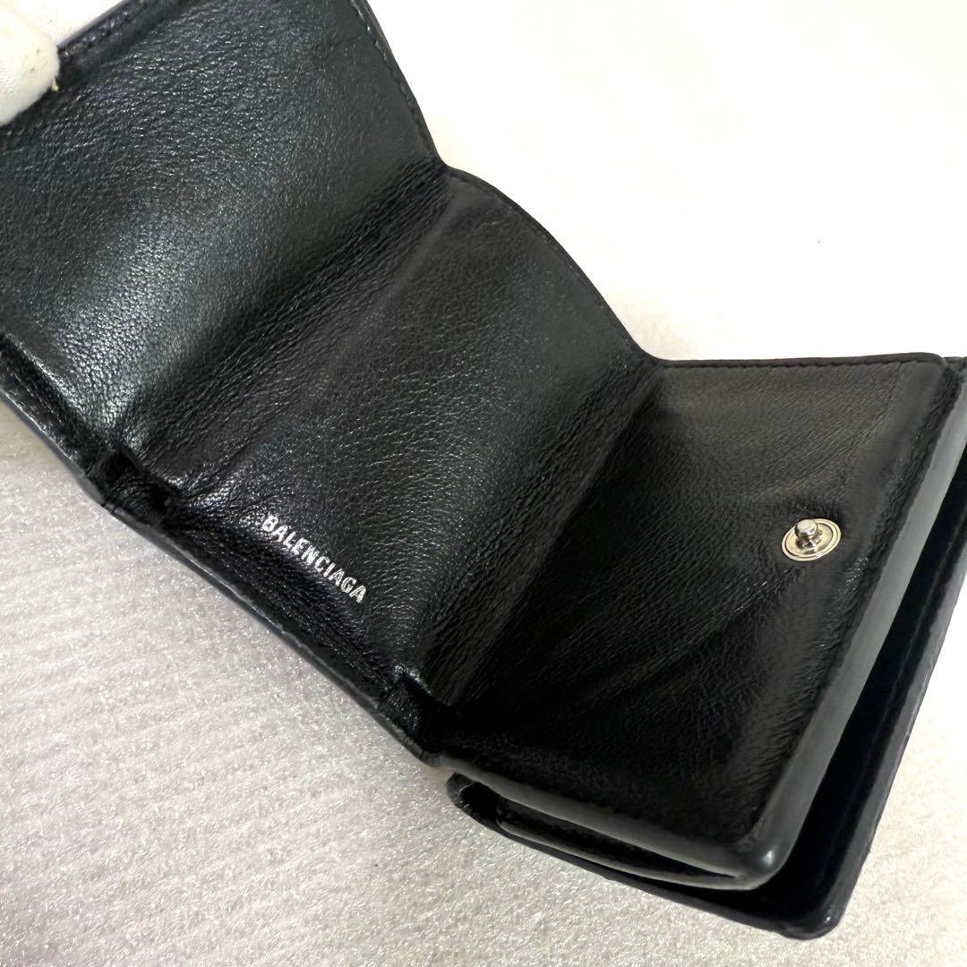 ryo★☆  バレンシアガ 三つ折り財布　エブリデイ　 グレー　レディース