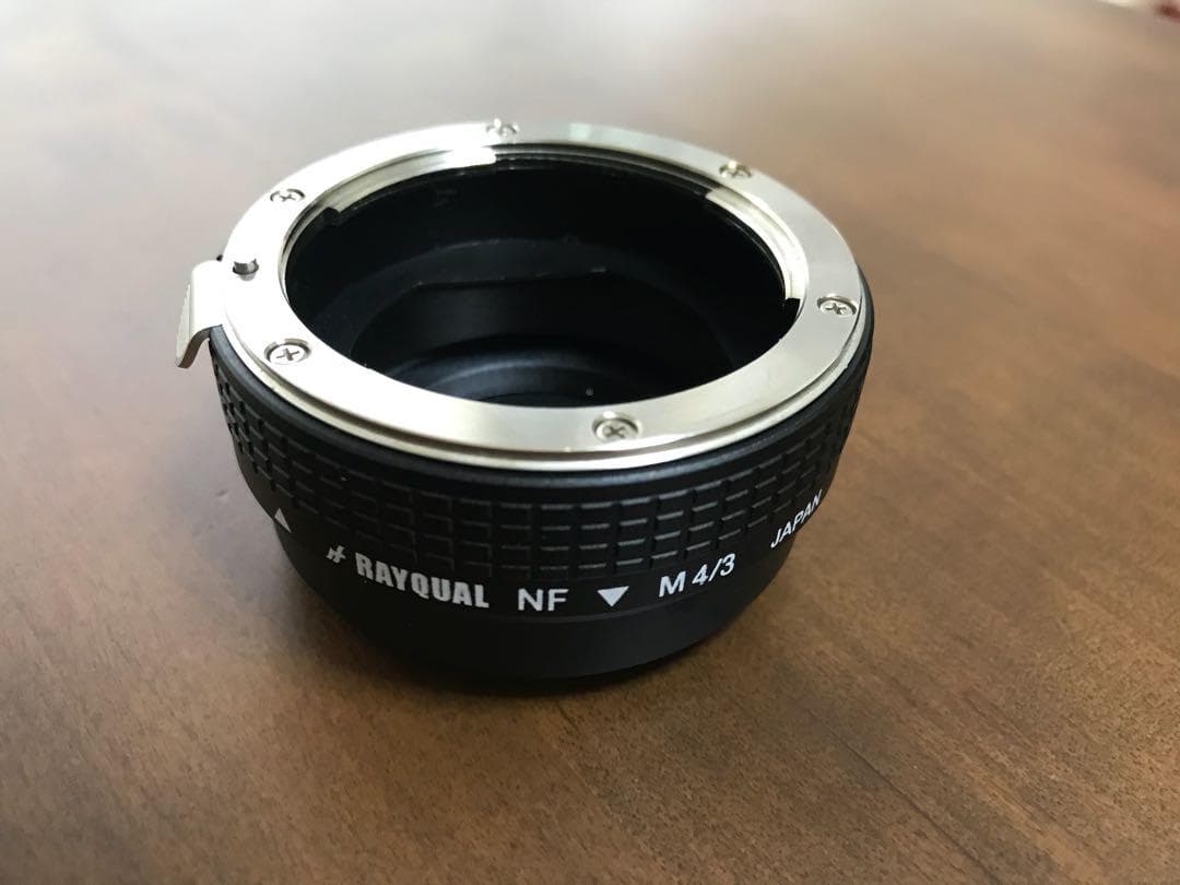 RAYQUAL マウントアダプター ニコンF/マイクロフォーサーズボディ用