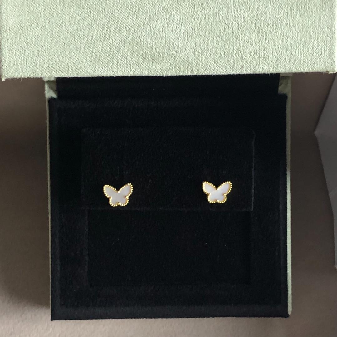お値下げ スウィートパピヨン ピアス
