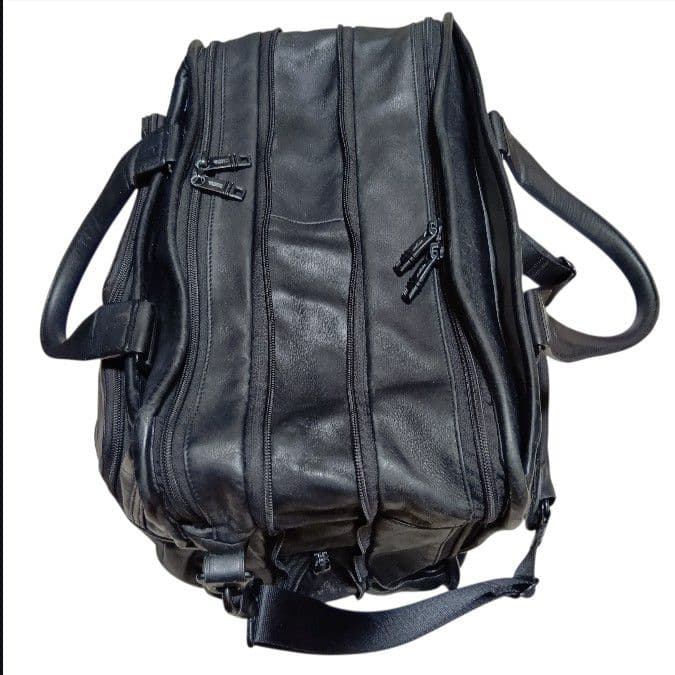 【廃盤品】TUMI トゥミ オールレザー エクスパンダブル 2層 ブリーフケース