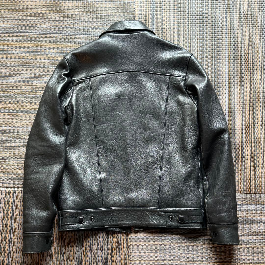 超美品　ルイスレザー　× ヒステリックグラマー　ウエスタンジャケット