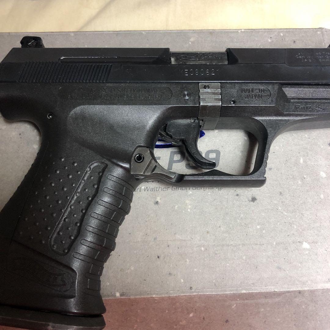 ワルサーP99 ガスブローバック　マルゼンサイレンサー付