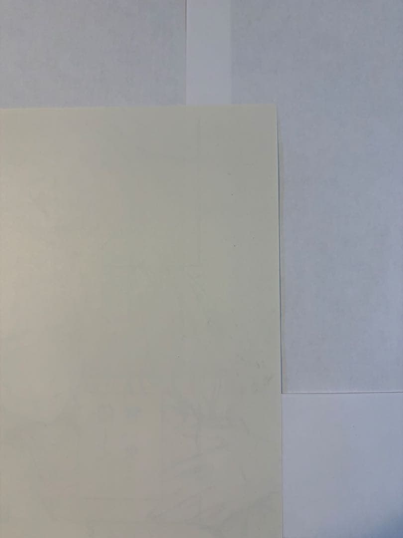 ヴァンパイア騎士原画展 限定 樋野まつり先生 直筆「原稿下絵」1枚　暁　瑠佳