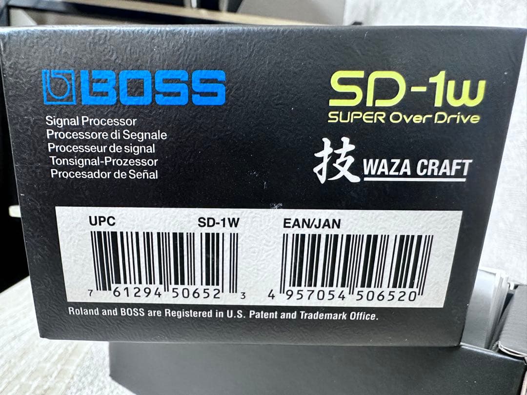 ギター BOSS SD-1w SUPER Over Drive WAZA CRAFT