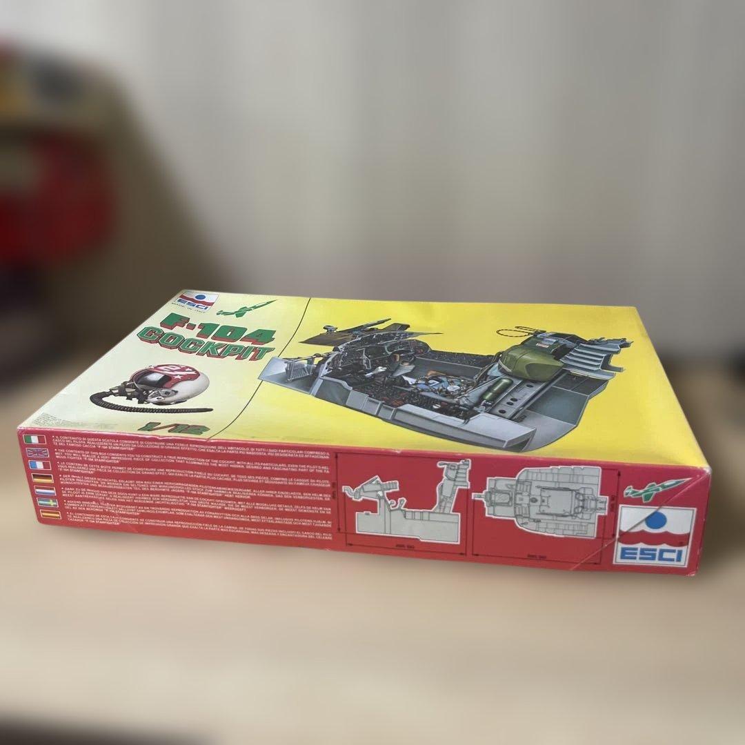 ESCI F-104 コクピット 1/12 未組立 伊製Ln506