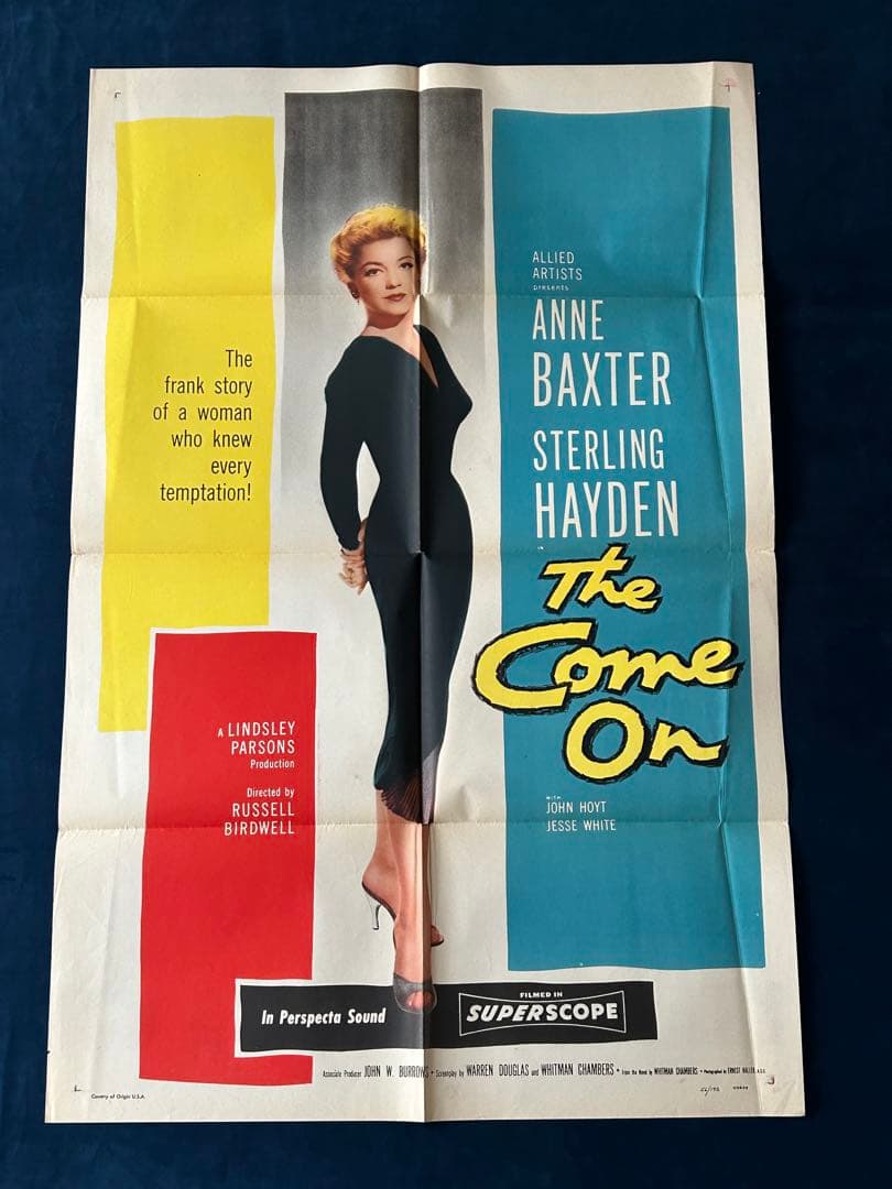 ザ・カム・オン　USオリジナル映画ポスター