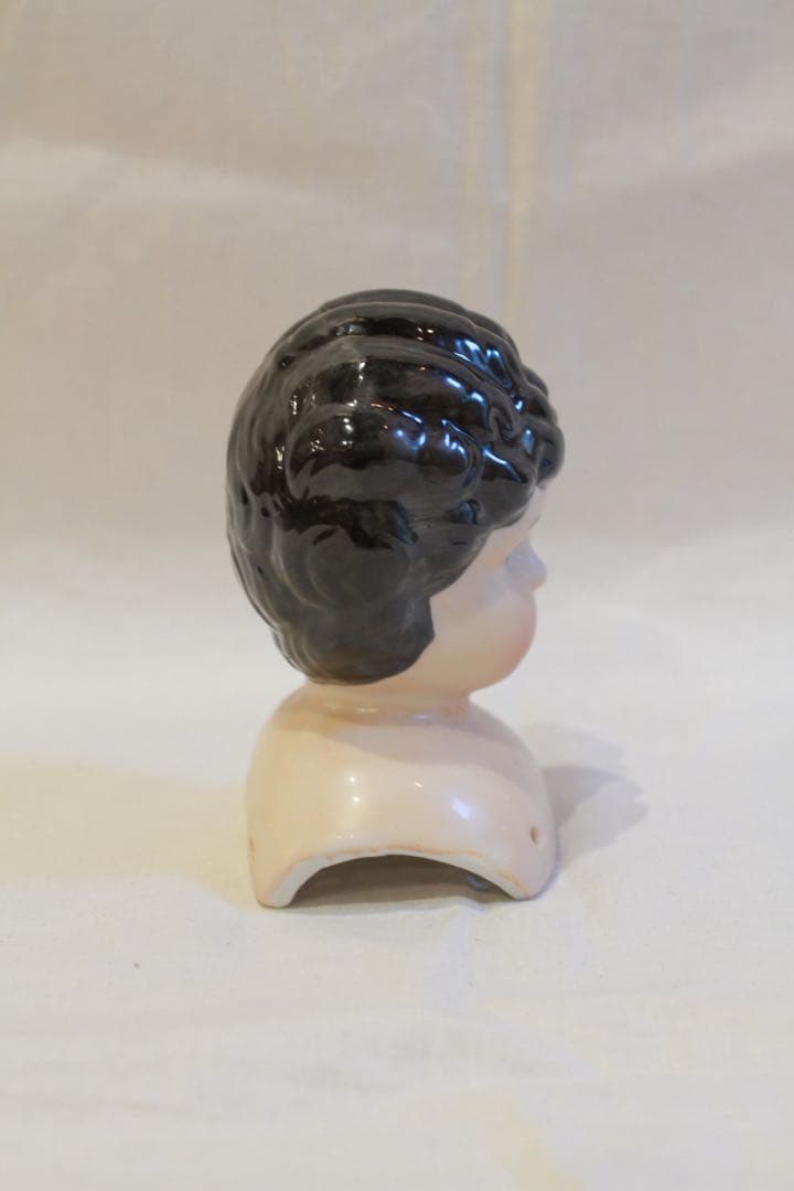 1930年頃　日本製　チャイナヘッドドール　頭部と手足のセット