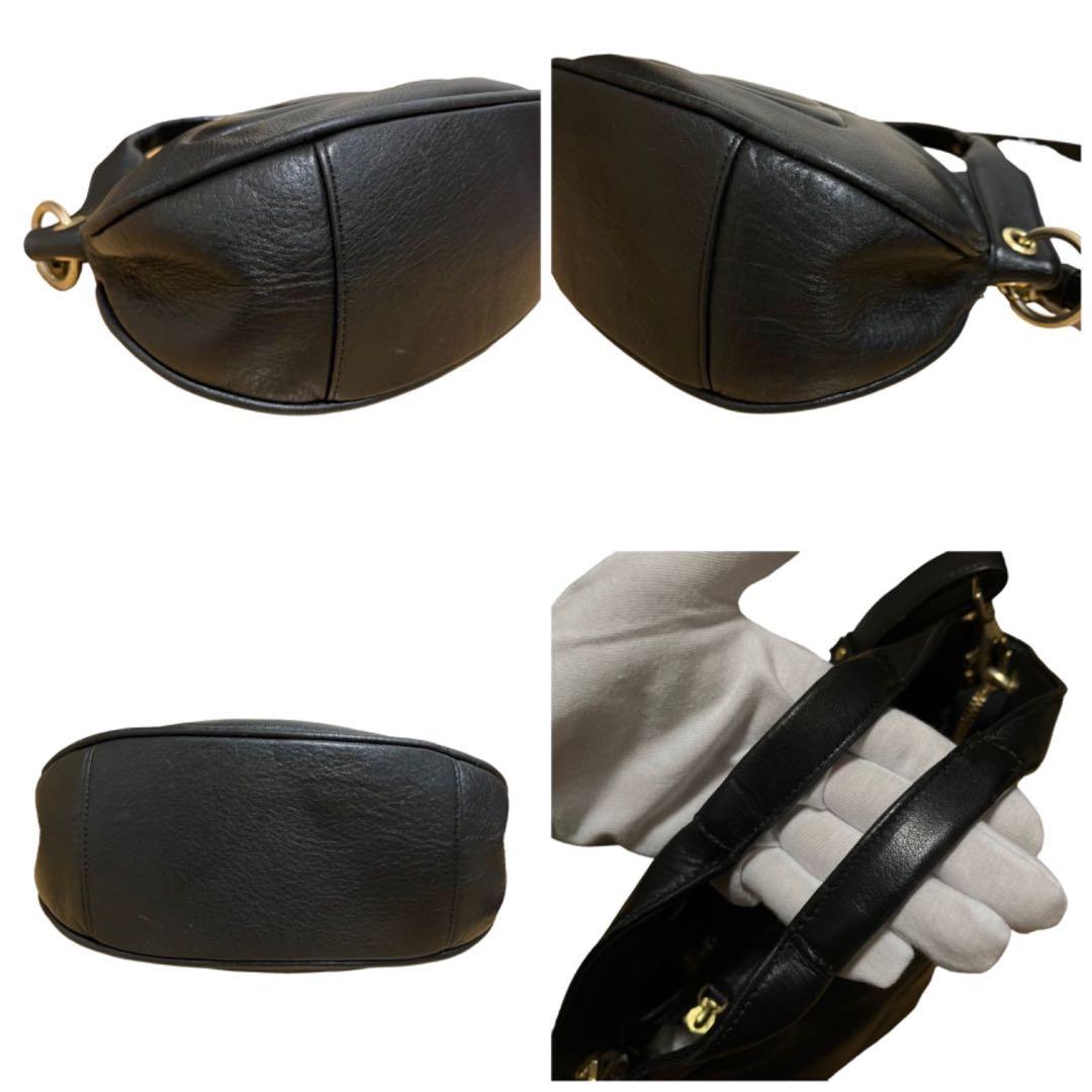 Vivienne Westwood ブラックショルダーバッグ