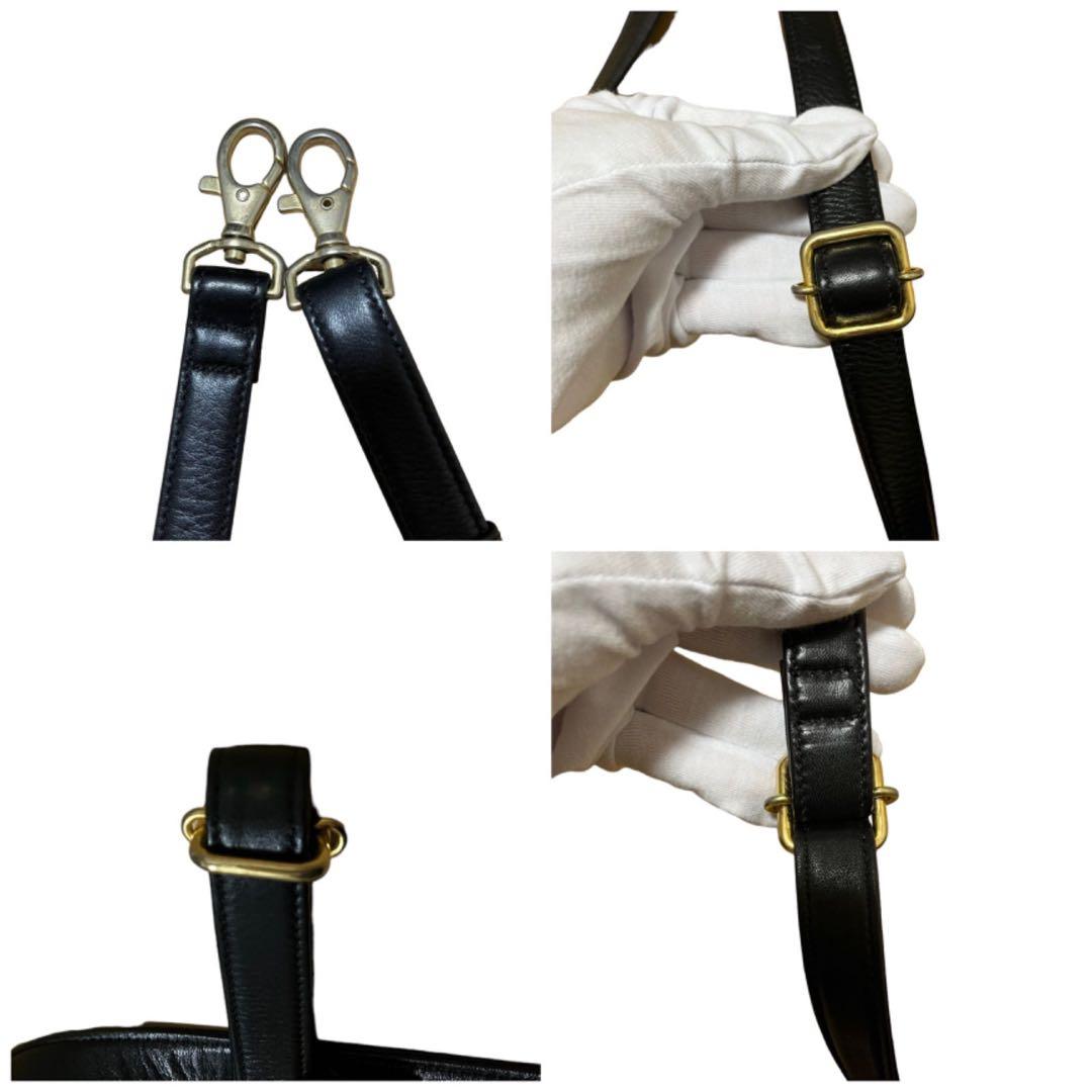 Vivienne Westwood ブラックショルダーバッグ