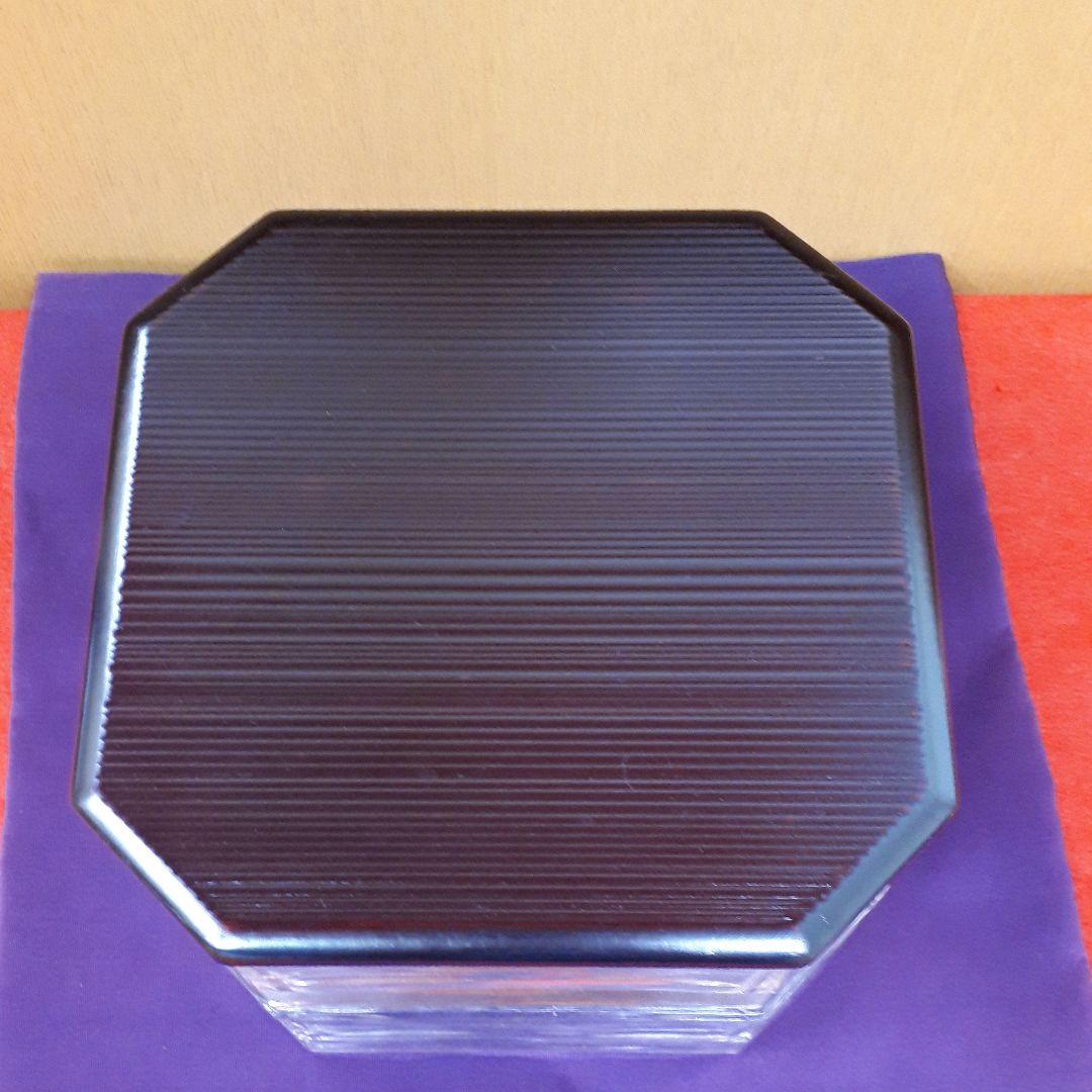 義山　ガラス二段重