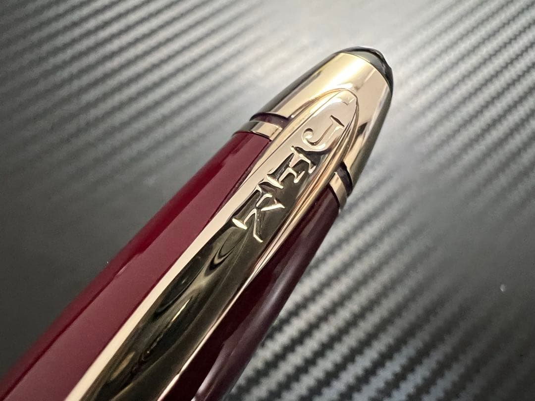 モンブラン グレートキャラクターズ ケネディ F 細字 万年筆 バーガンディ