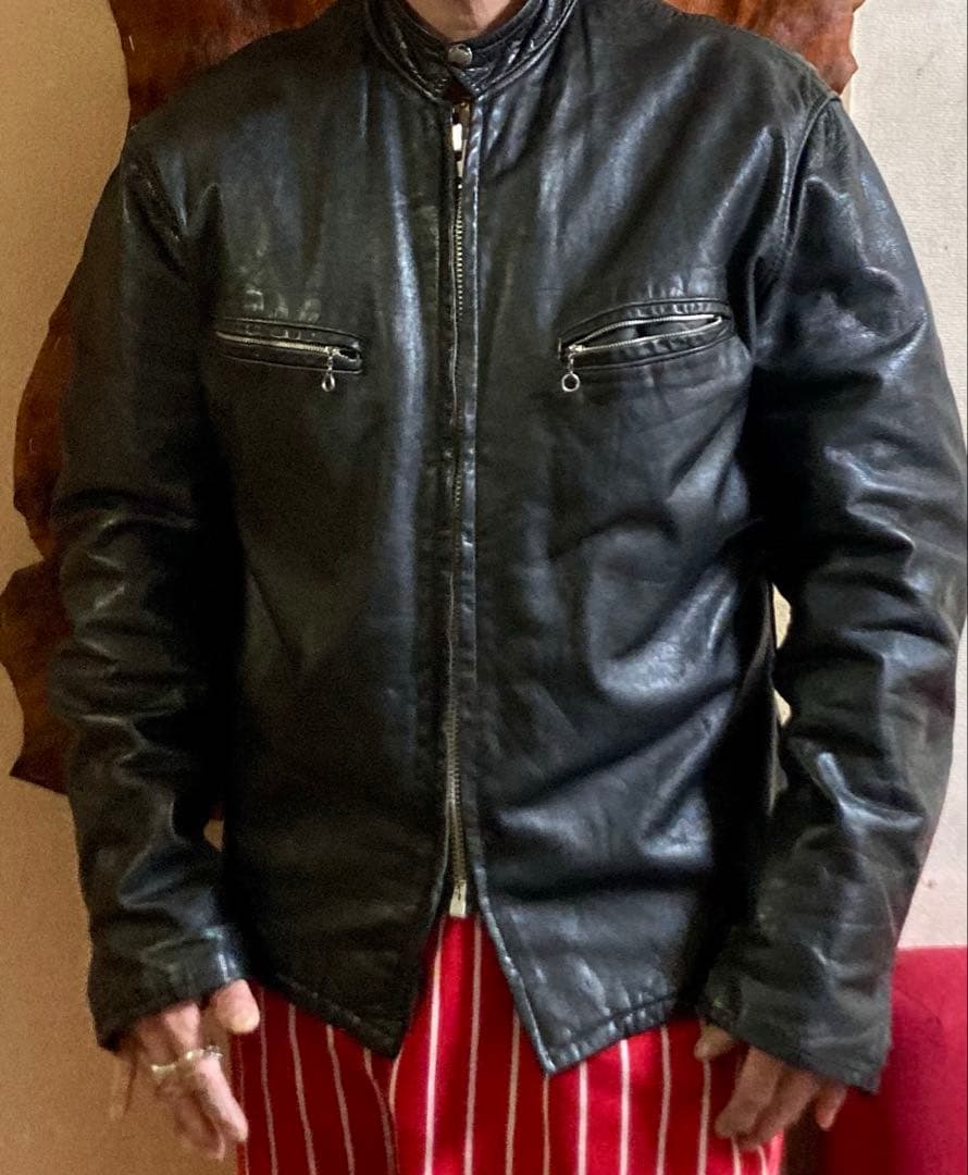 70年代 THIS GENUINE LEATHER GARMENT TALON