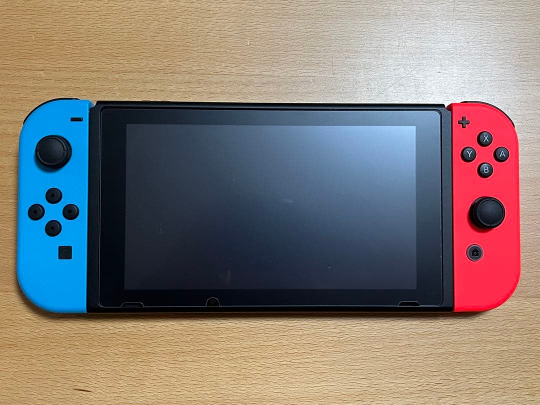 美品 Nintendo Switch 本体 ネオンブルー ネオンレッド