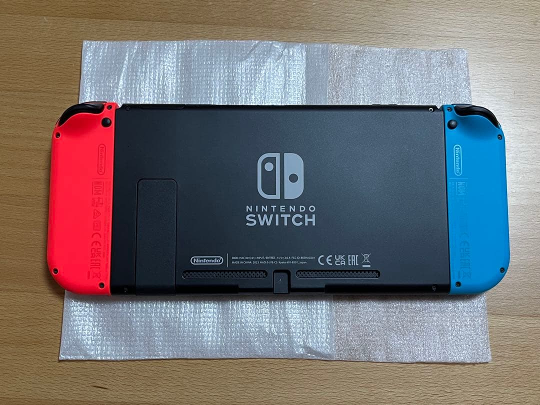 美品 Nintendo Switch 本体 ネオンブルー ネオンレッド