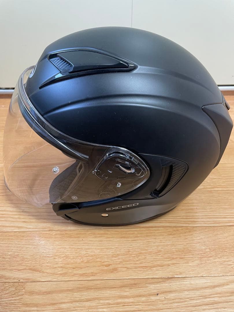 Kabuto Exceed マットブラック ジェットヘルメット