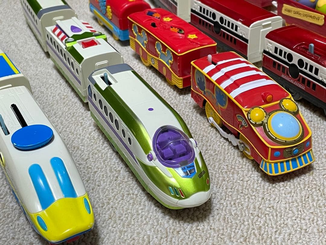 【Disneyプラレール】ディズニー キャラクター プラレール ７点セット