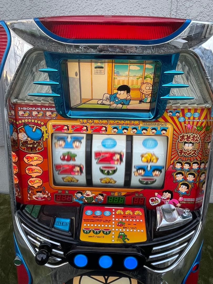 【送料込み】パチスロ おそ松くん 4号機 実機 スロット おそ松さん