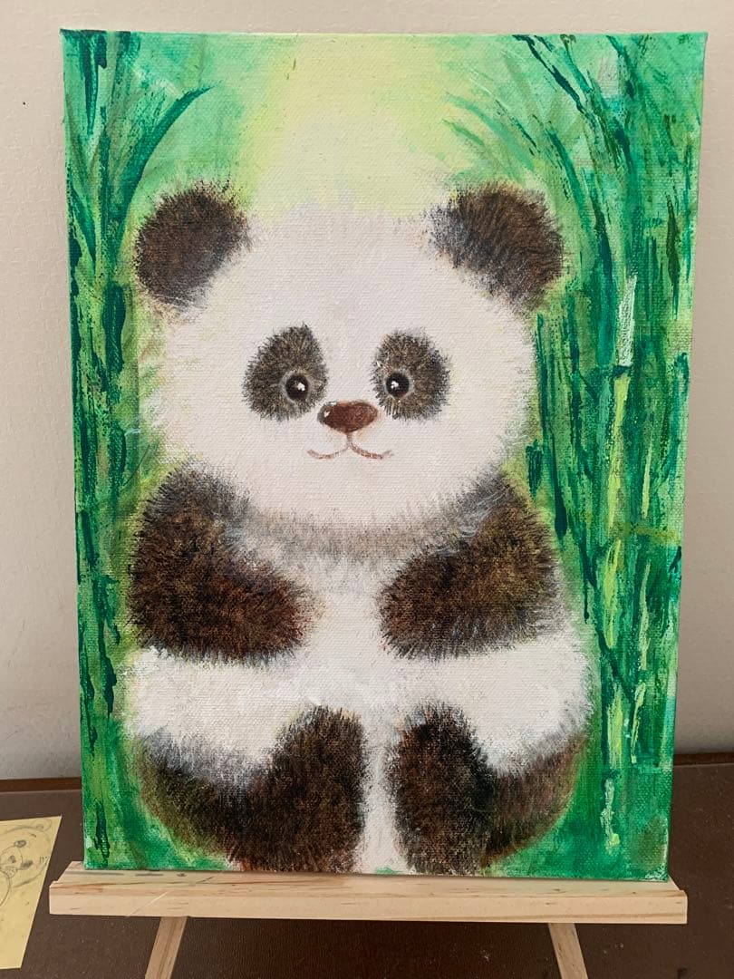 ふわふわパンダ