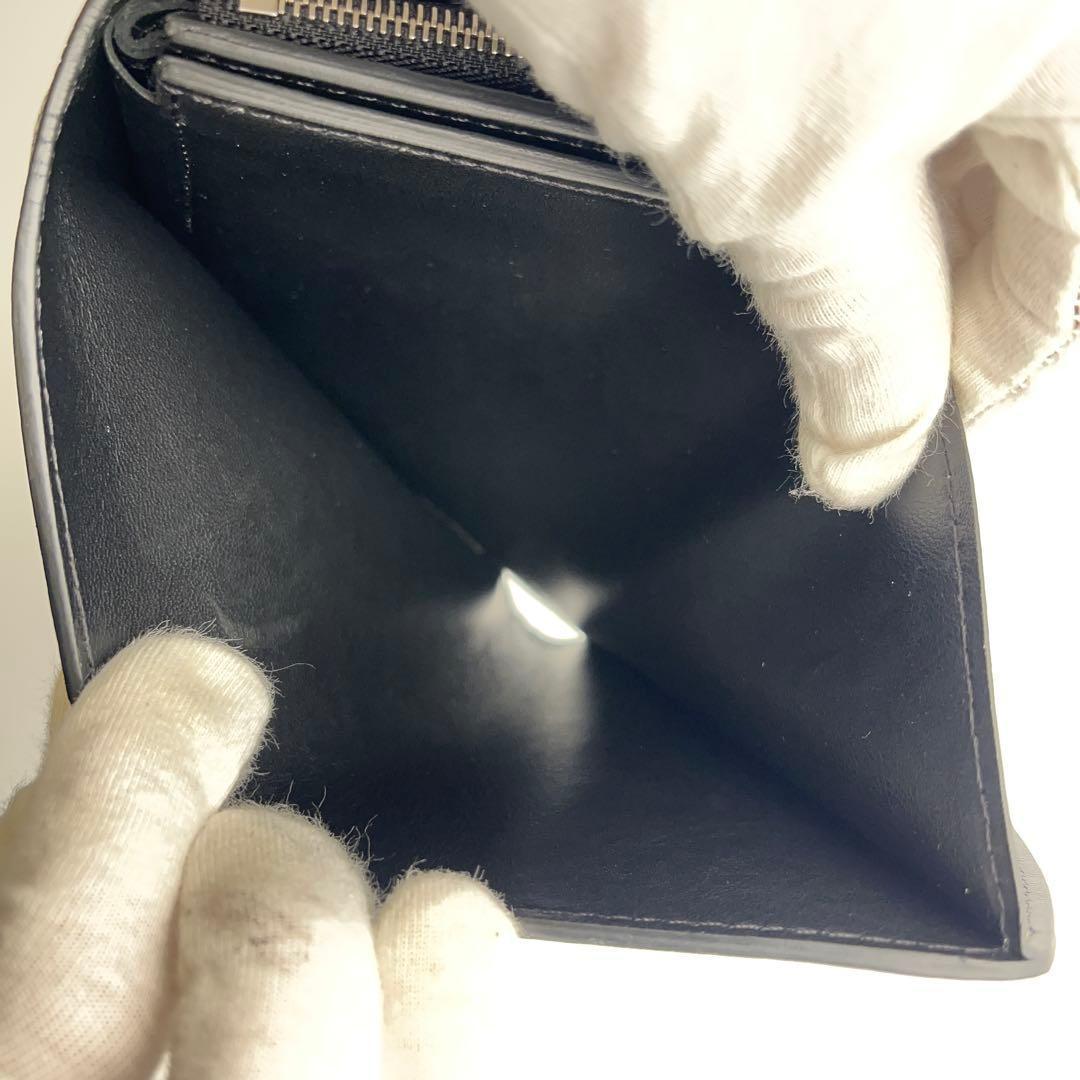 ✨極上美品✨ルイヴィトン モノグラム マヒナ イリス コンパクト黒 二つ折り財布